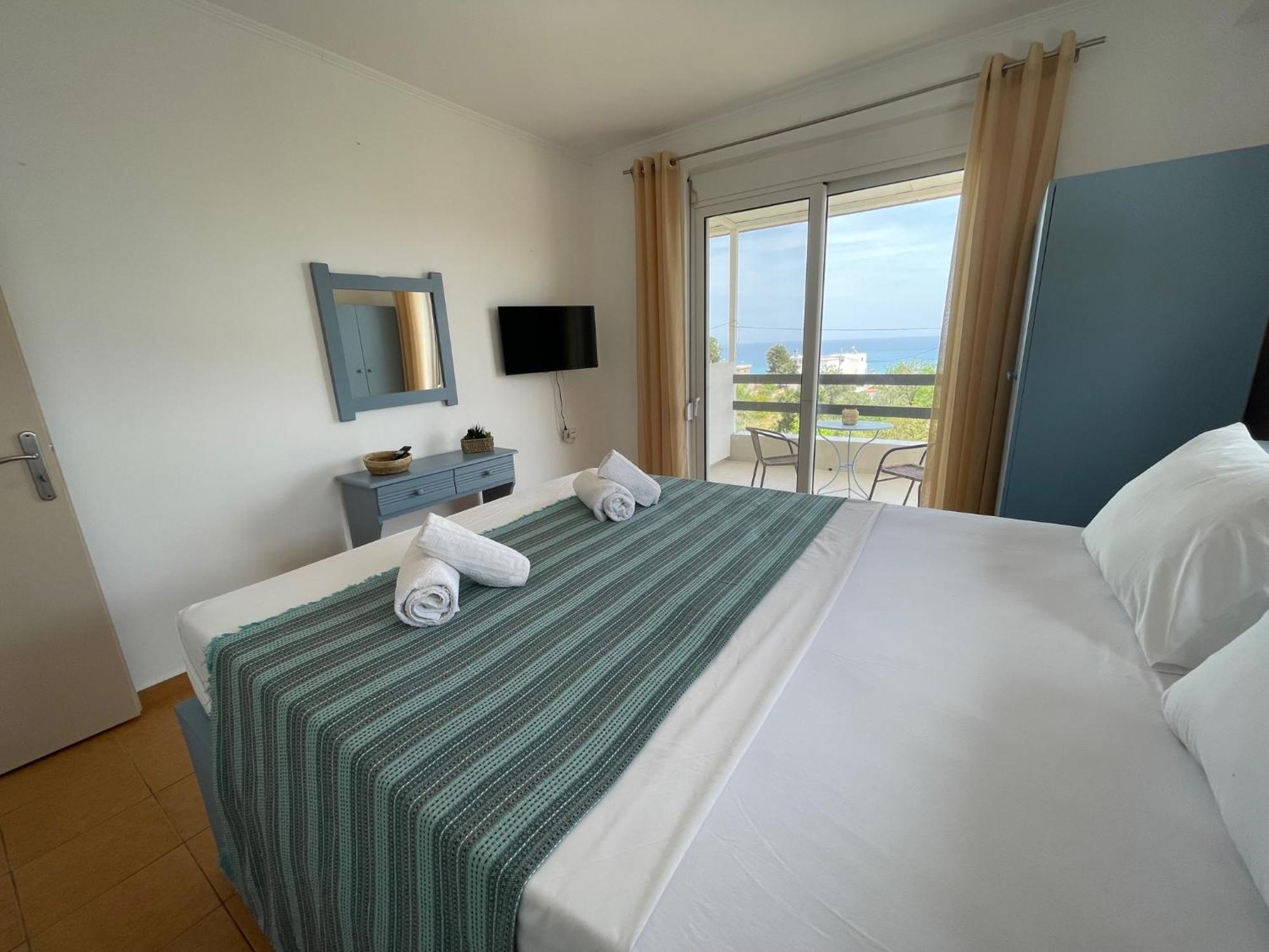 Plastiras Sea View Apartments Archangelos  Ngoại thất bức ảnh