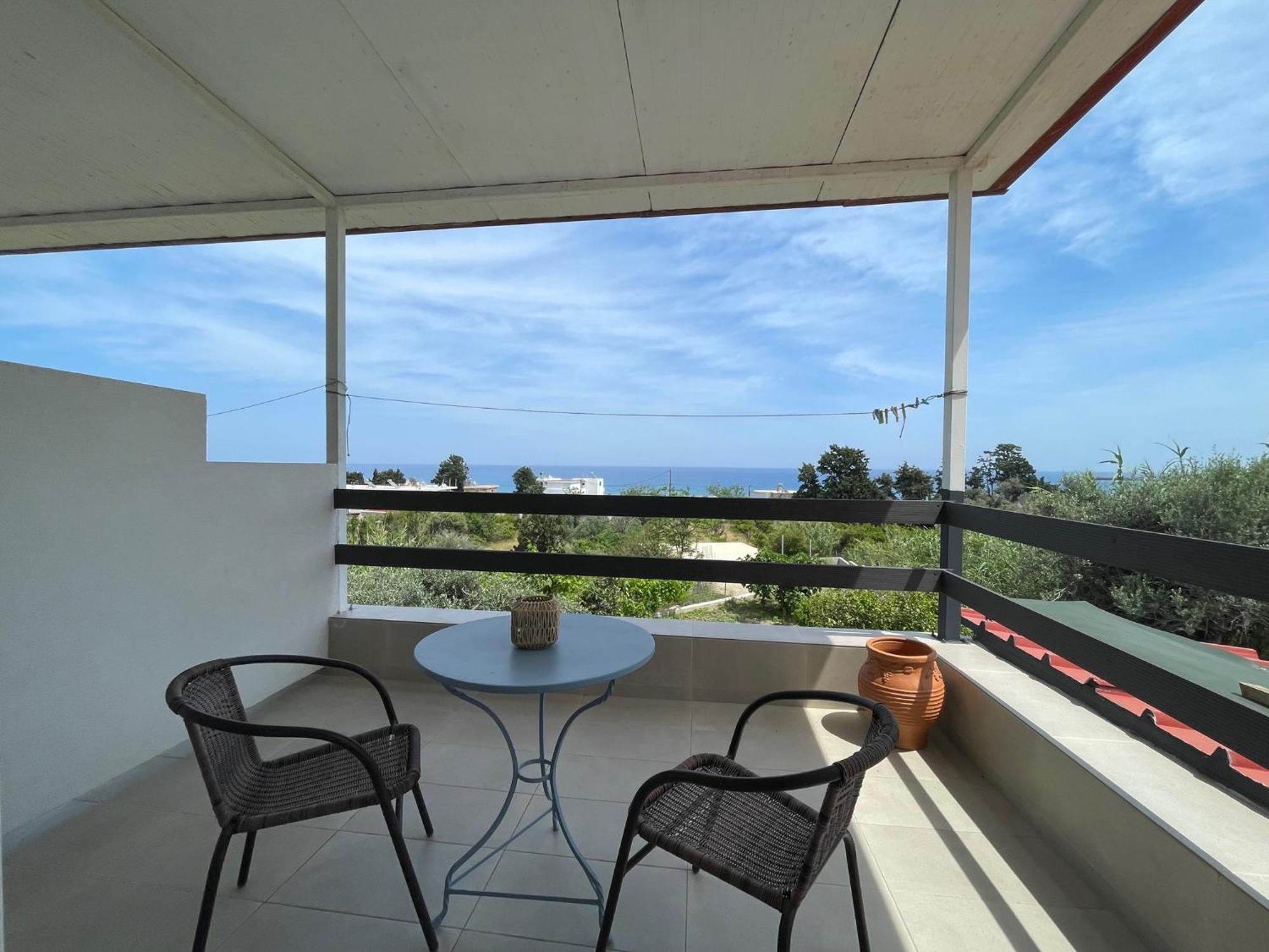 Plastiras Sea View Apartments Archangelos  Ngoại thất bức ảnh